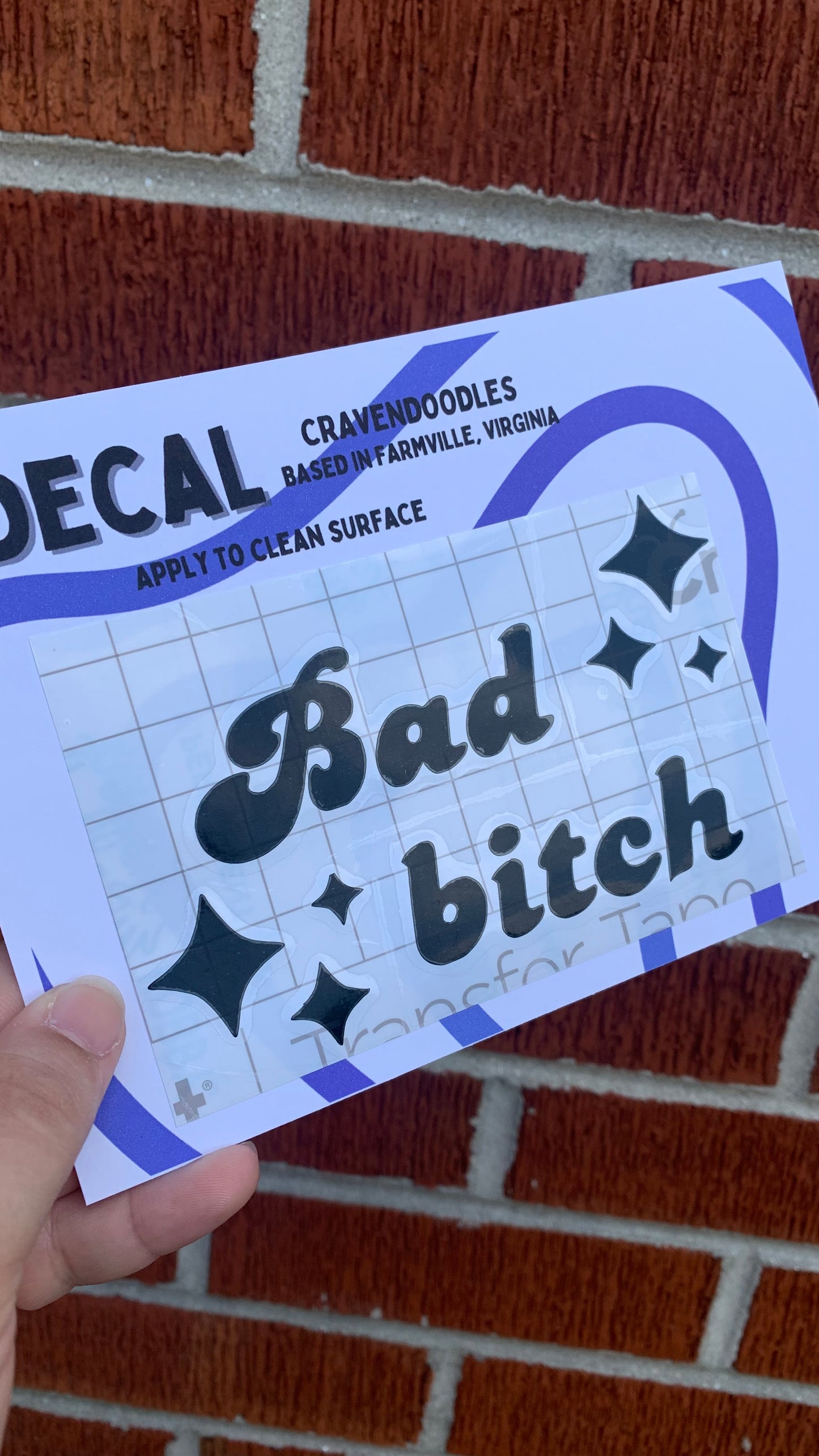 Bad Bitch Decal