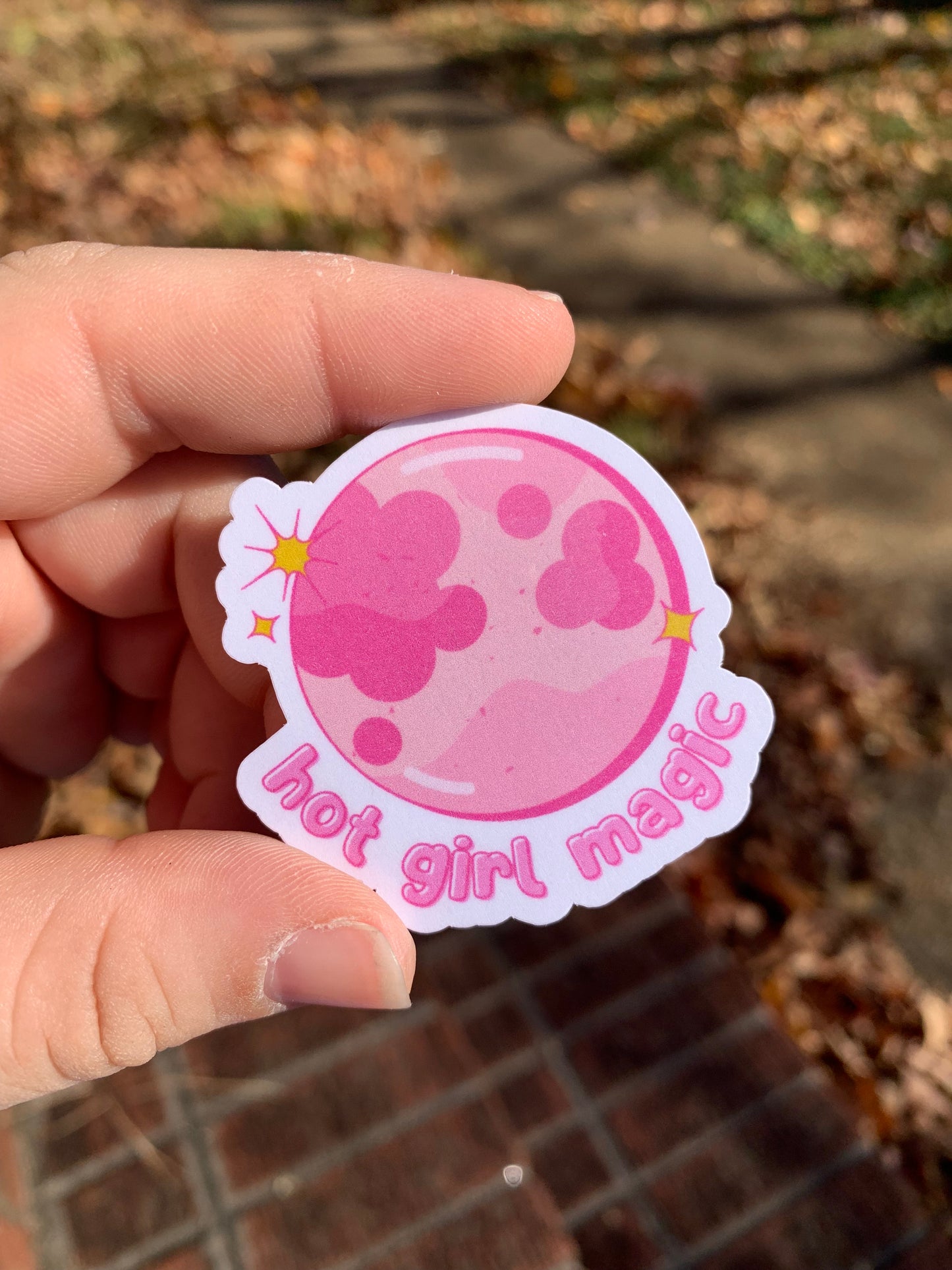 Hot Girl Magic Sticker