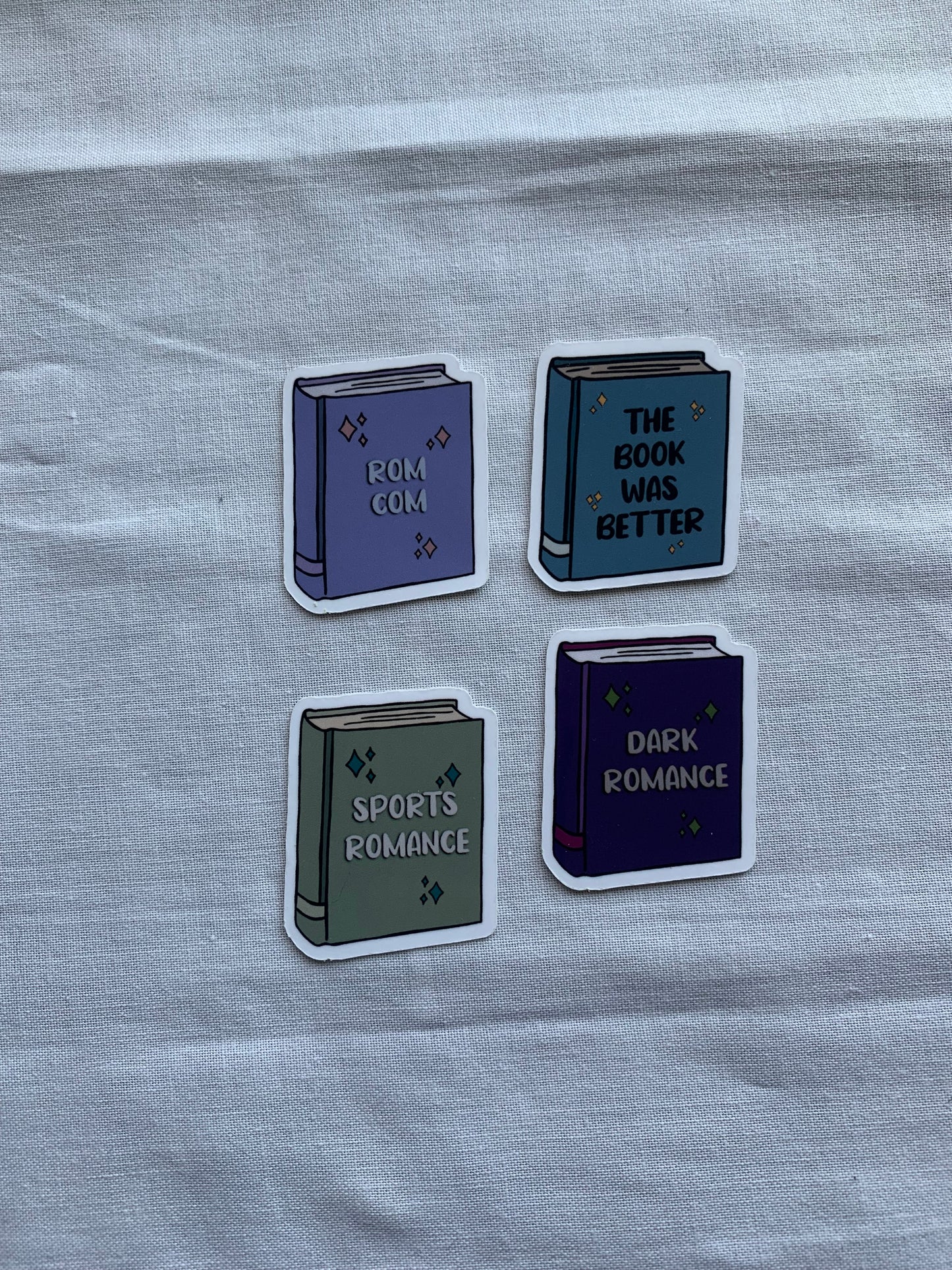 Book Genres Sticker Bundle