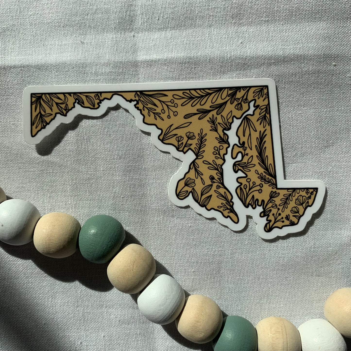 Maryland State Flower Sticker