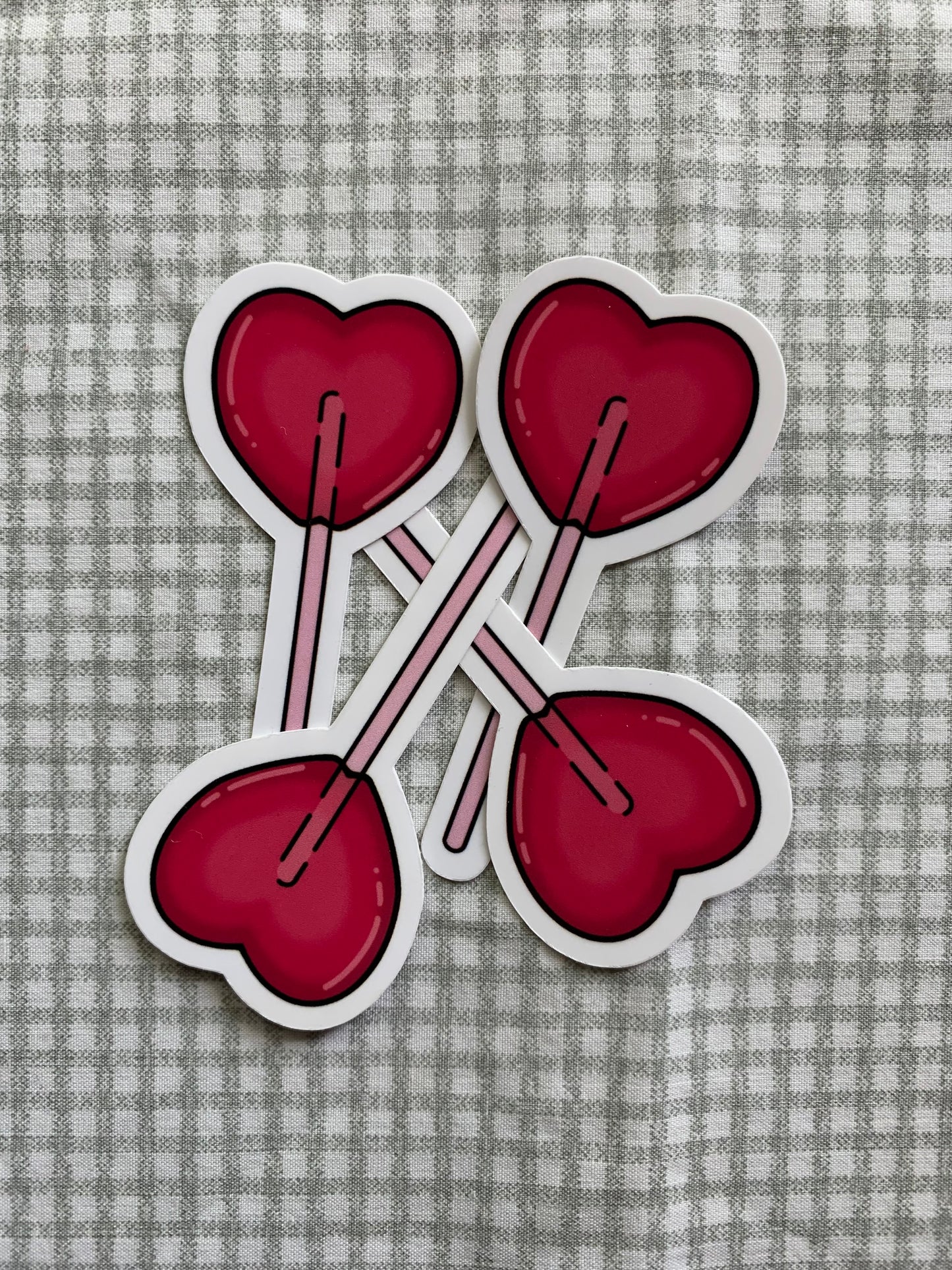 Heart Lollipop Sticker