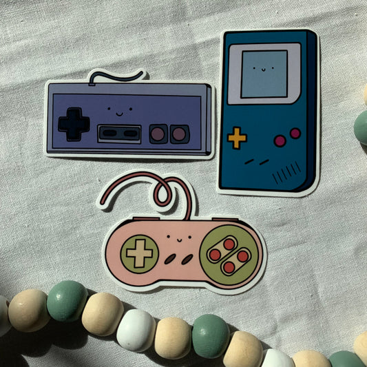 Retro Controller Sticker Bundle