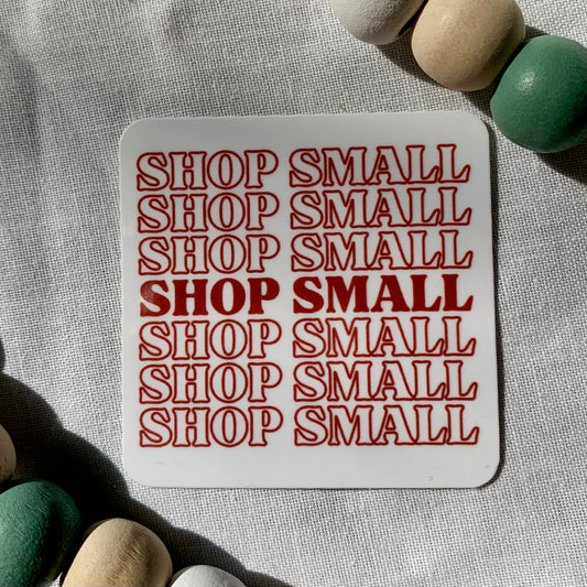 Shop Small Sticker