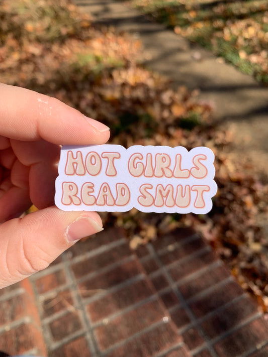 Hot Girls Read Smut Sticker