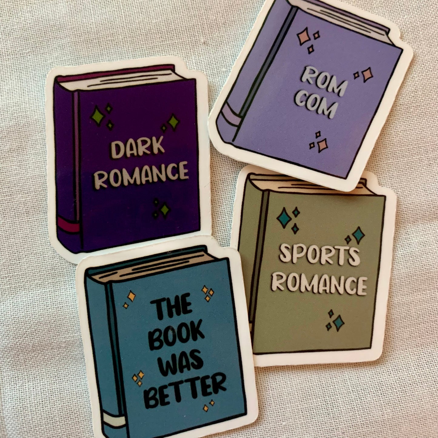 Book Genres Sticker Bundle