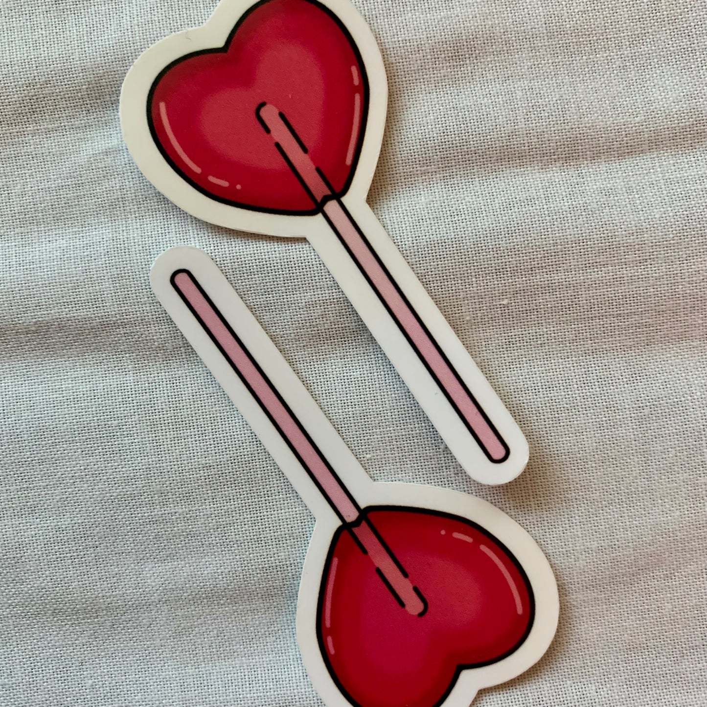 Heart Lollipop Sticker