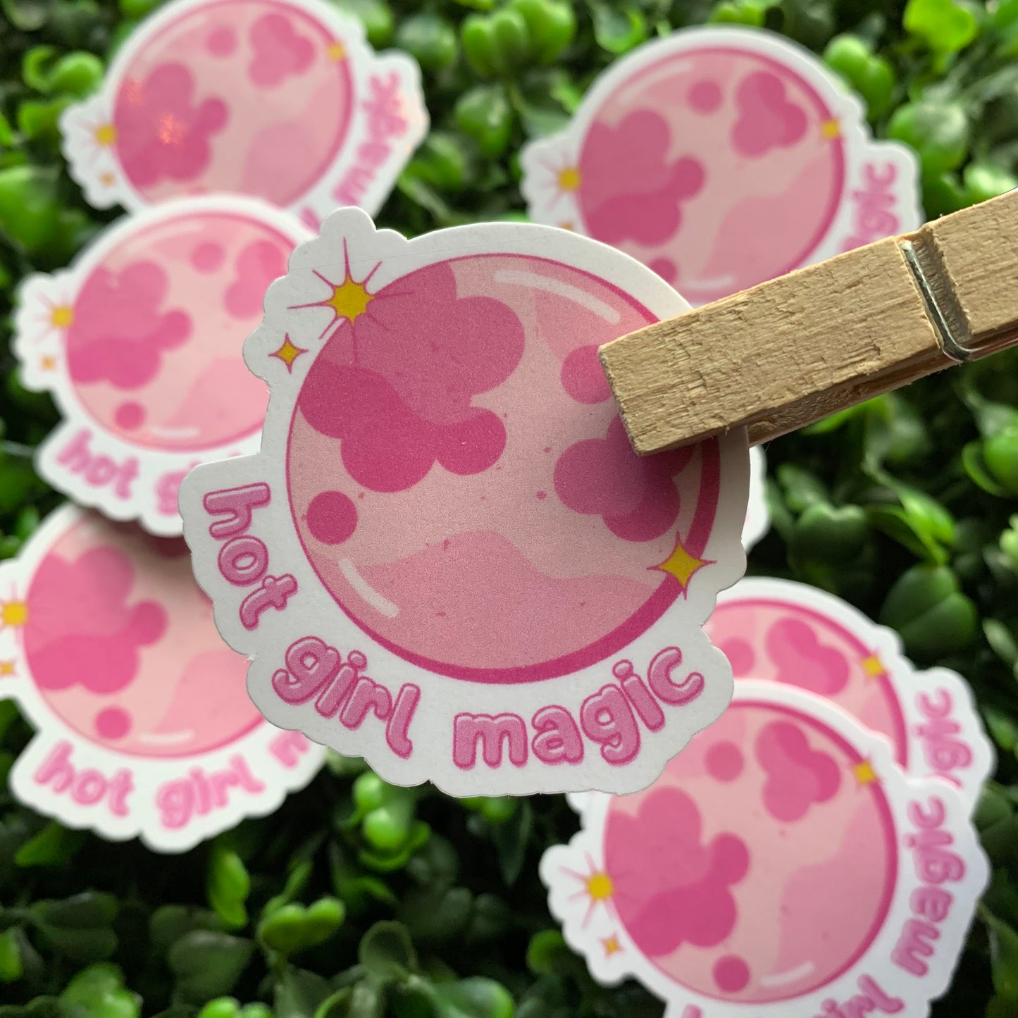 Hot Girl Magic Sticker