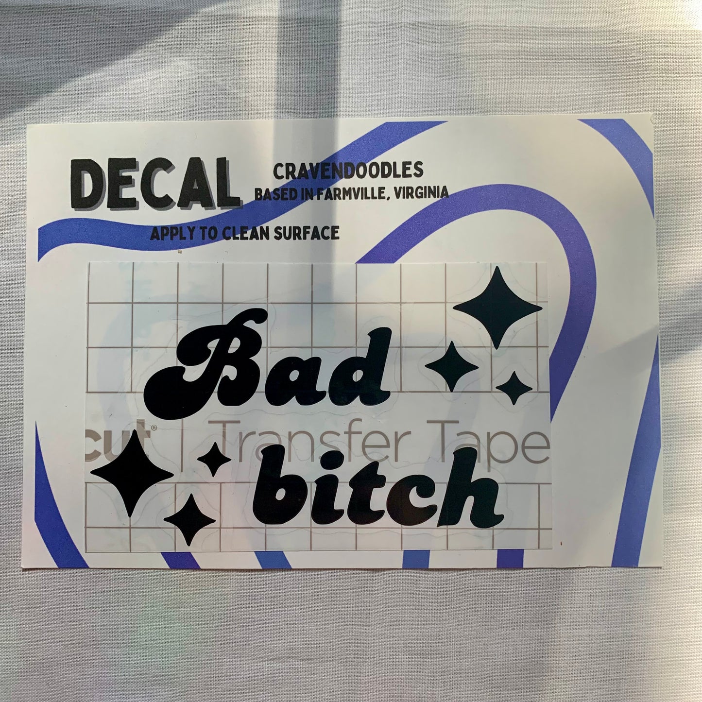 Bad Bitch Decal
