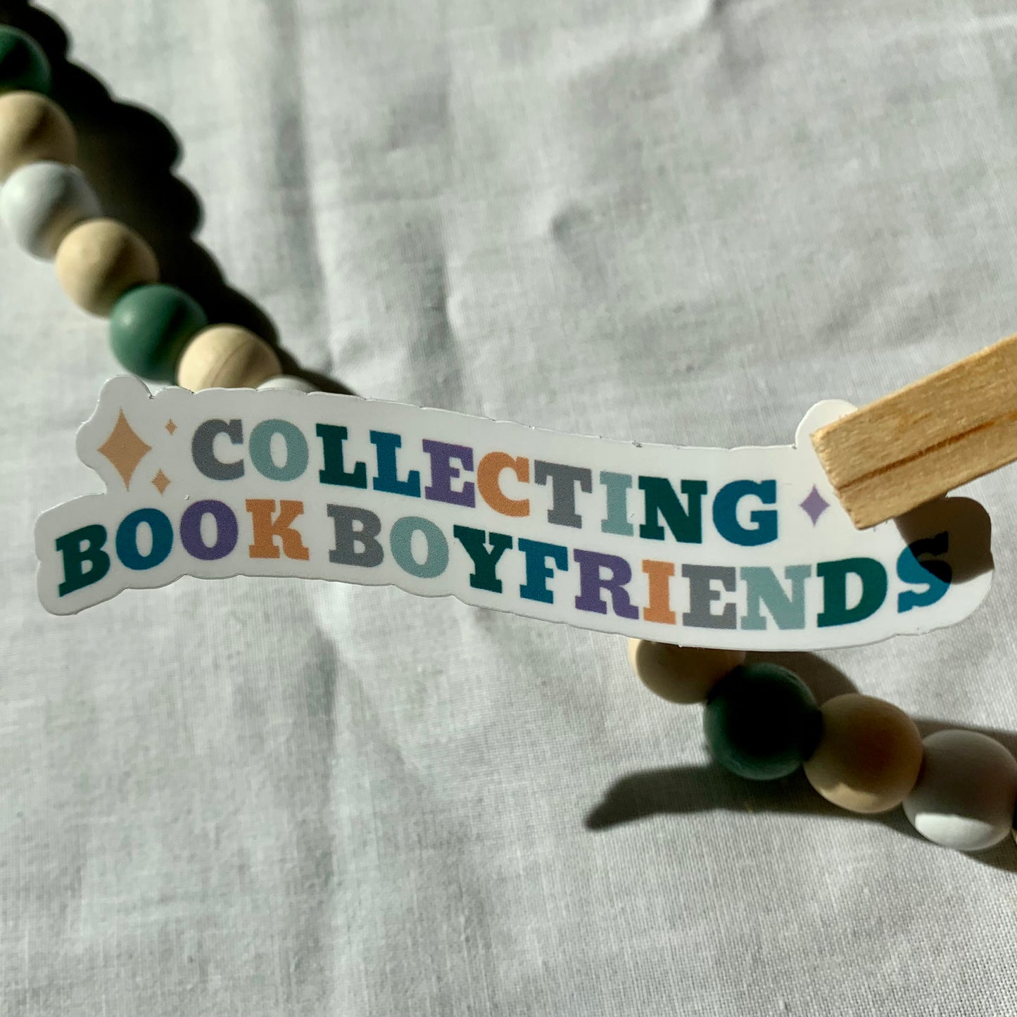 Collecting Book Boyfriends Sticker