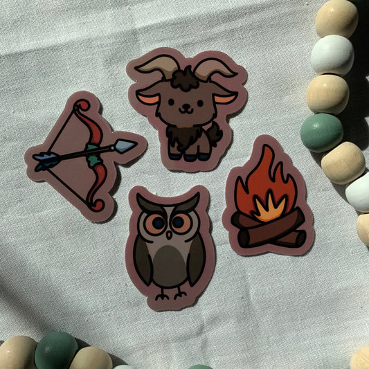Woodland Animals Sticker Bundle
