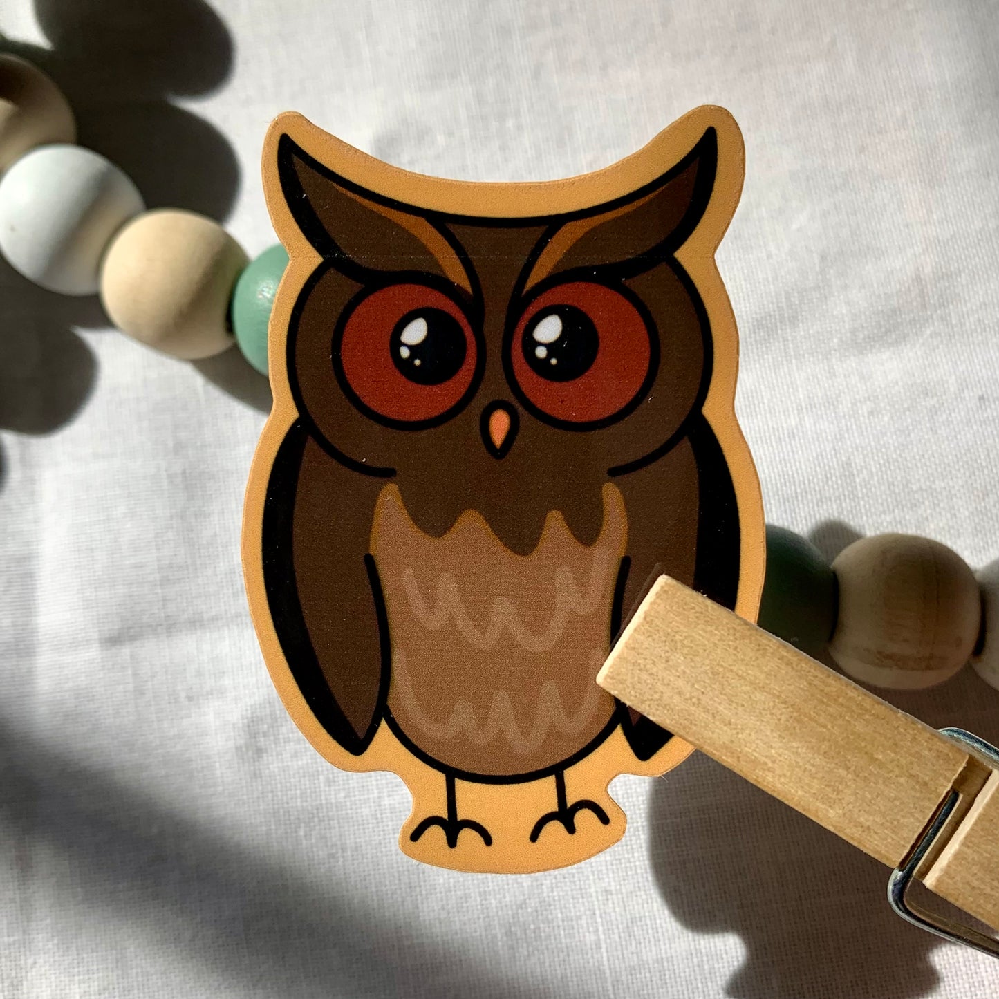 Great Horned Owl Sticker
