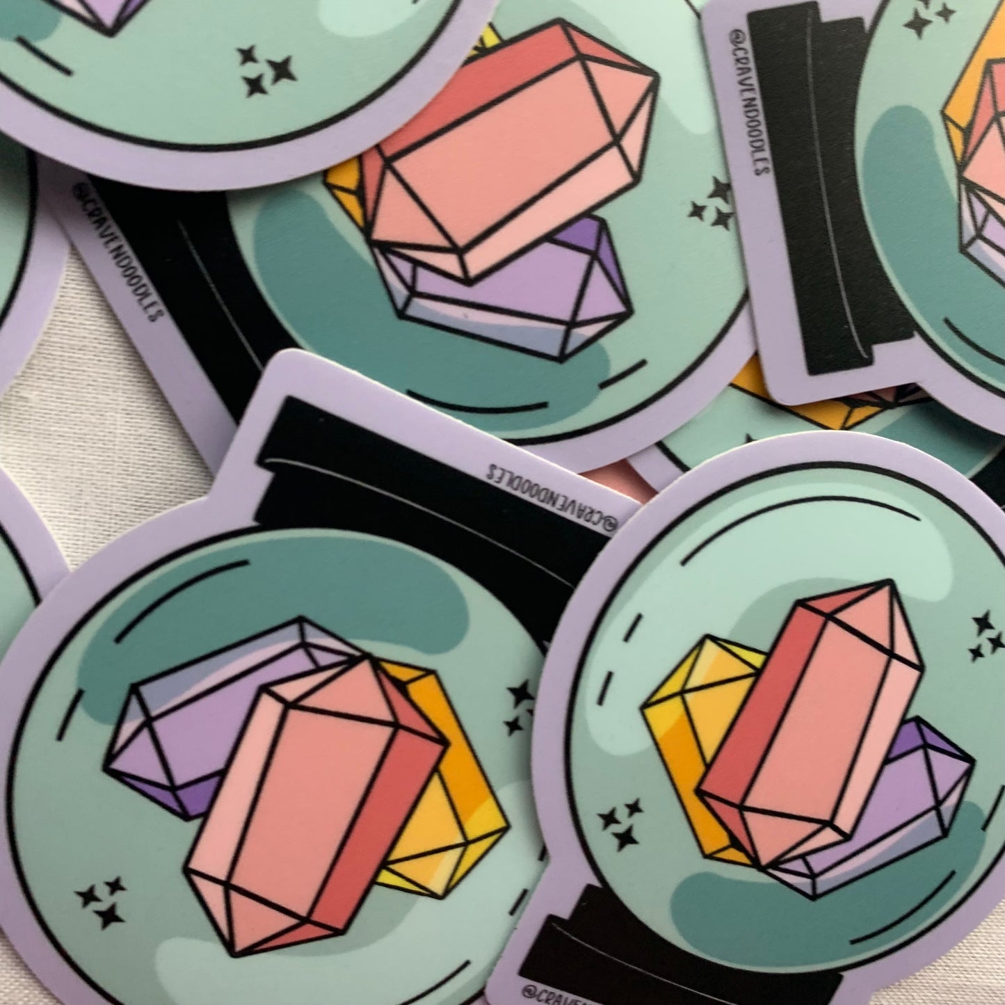 Crystal Ball Sticker