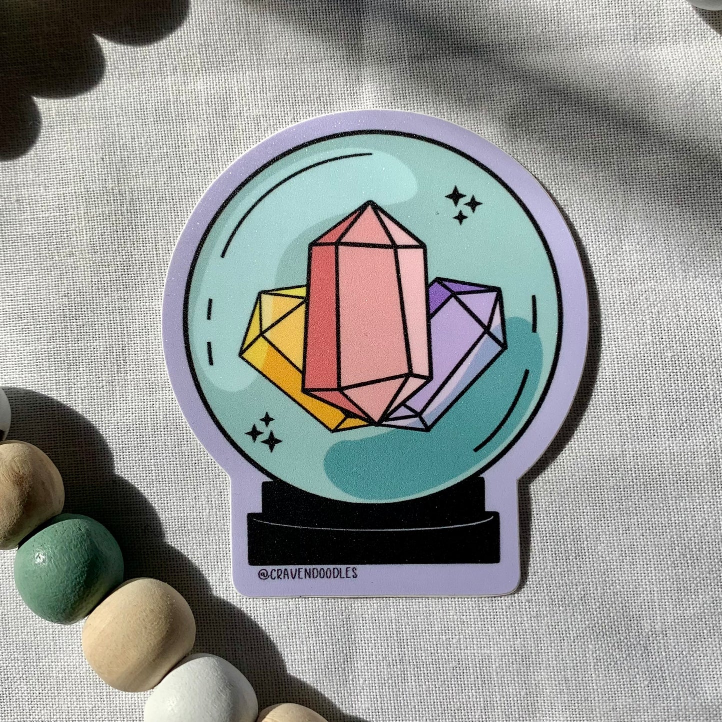 Crystal Ball Sticker