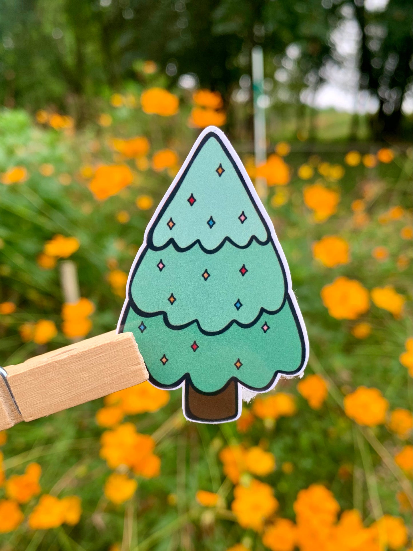 Christmas Tree Sticker