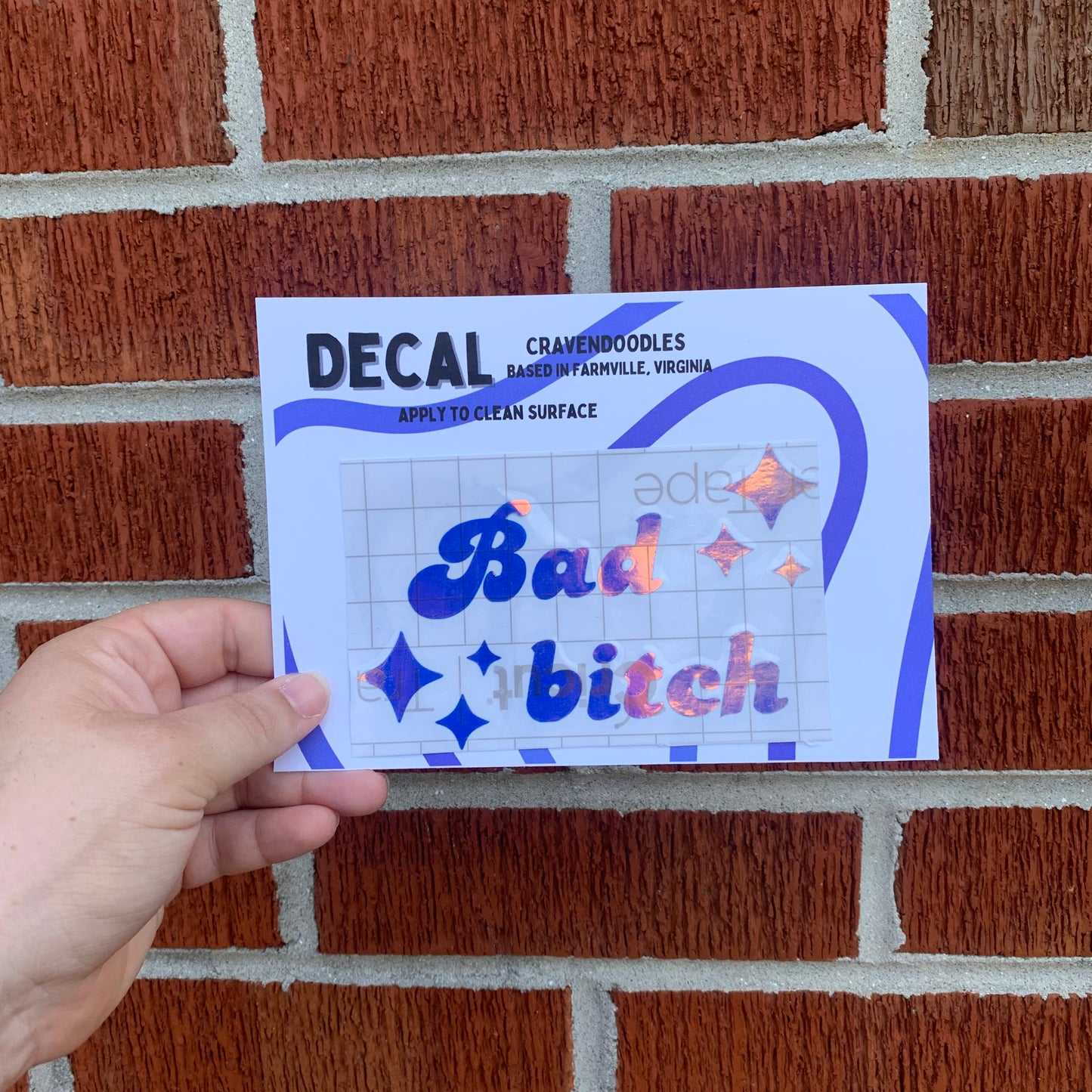 Bad Bitch Decal