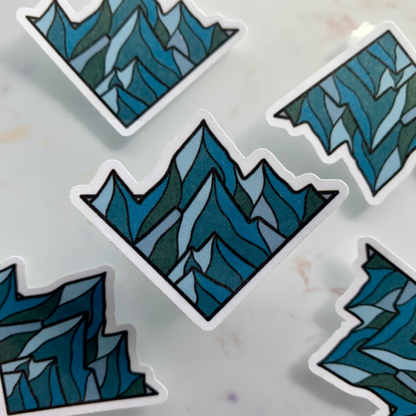 Blue Mountain Sticker